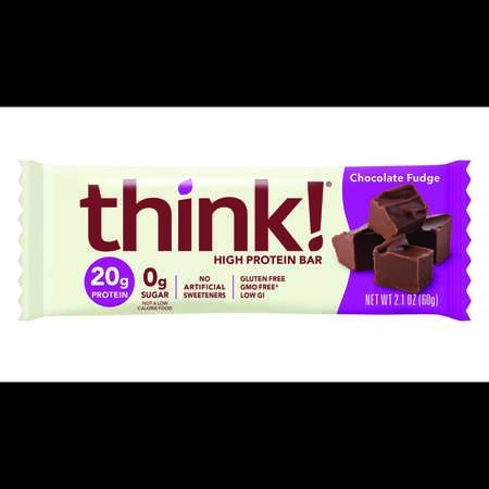 THINKTHIN thinkThin Chocolate Fudge Bars 2.1 oz. Bar, PK120 1074662
